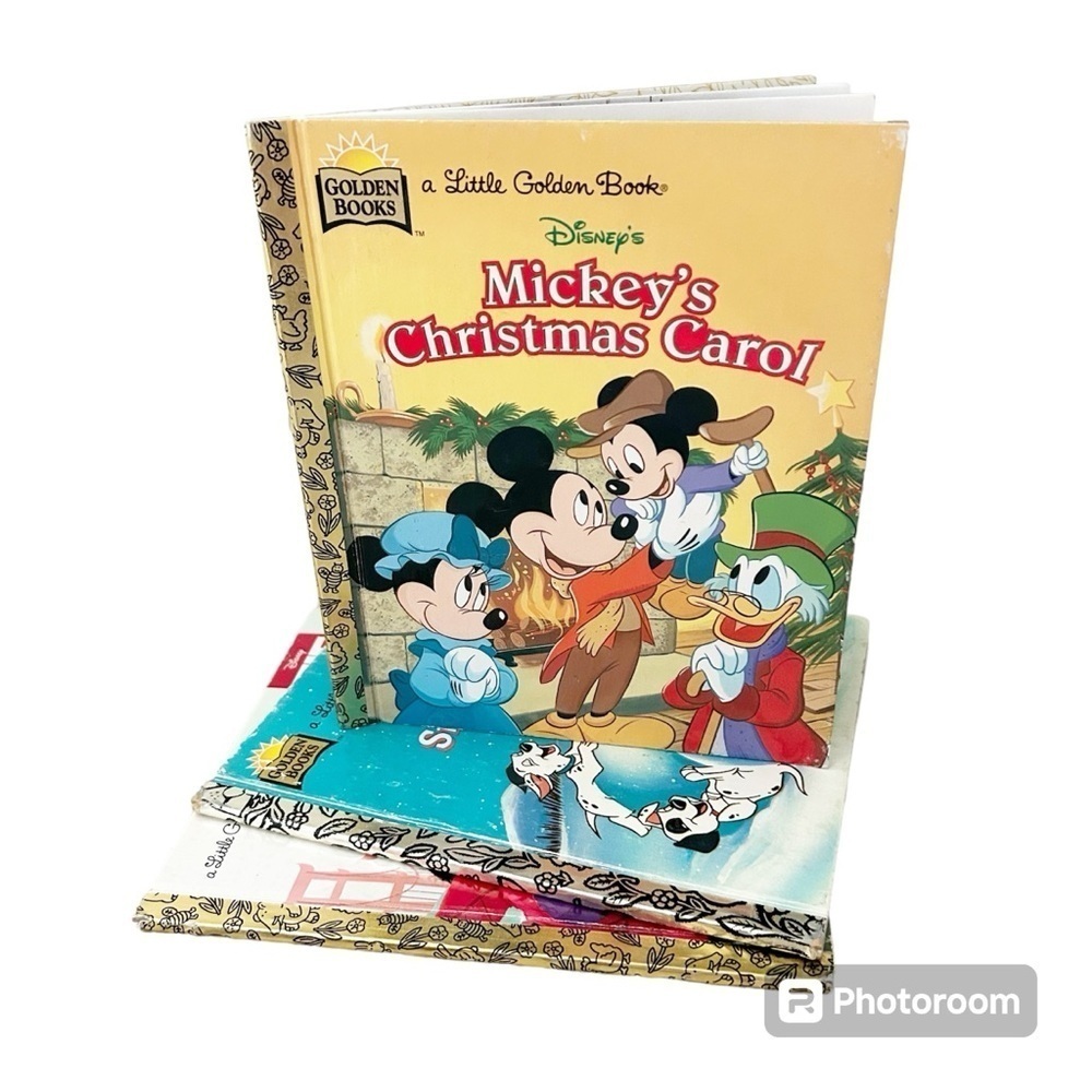 Little Golden Books Big Hero 6 Mickey’s Christmas Carol 101 Dalmatians